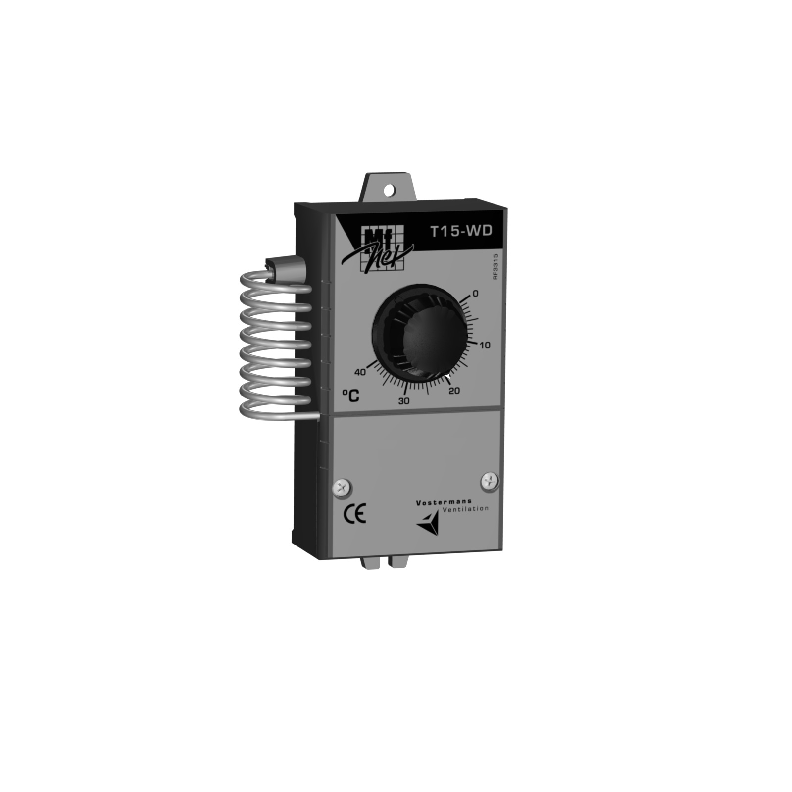 MFnet Thermostat T15-WD, 1x230V